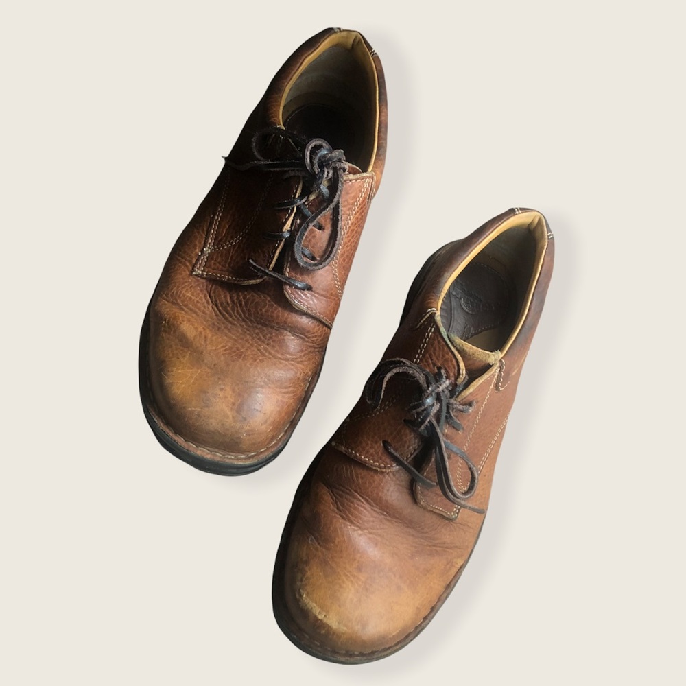 NOT FOR SALE Martens Men’s Brown Casual Lace Up Oxfords 8B15 Series Leather